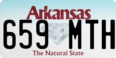 AR license plate 659MTH