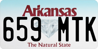 AR license plate 659MTK