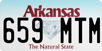 AR license plate 659MTM