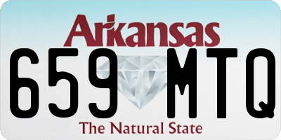 AR license plate 659MTQ