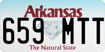 AR license plate 659MTT