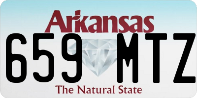 AR license plate 659MTZ
