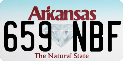 AR license plate 659NBF