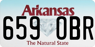 AR license plate 659OBR