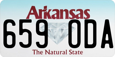 AR license plate 659ODA