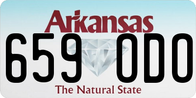 AR license plate 659ODO