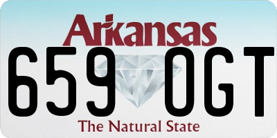AR license plate 659OGT