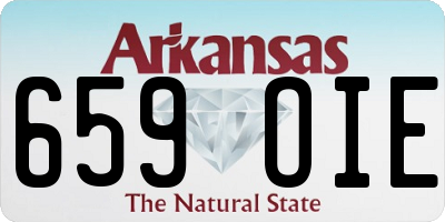 AR license plate 659OIE
