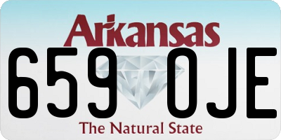 AR license plate 659OJE