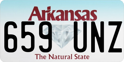 AR license plate 659UNZ