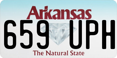 AR license plate 659UPH