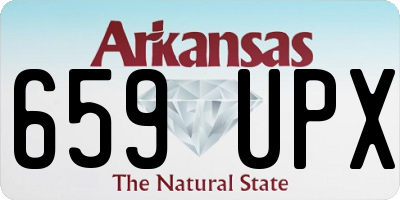 AR license plate 659UPX