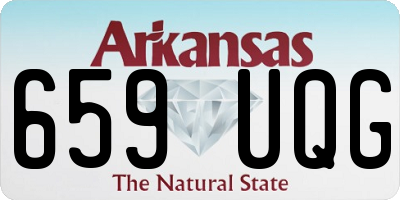 AR license plate 659UQG