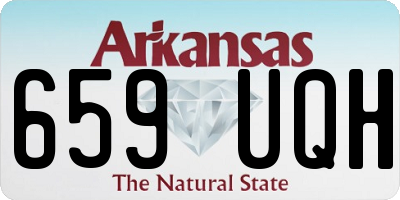 AR license plate 659UQH