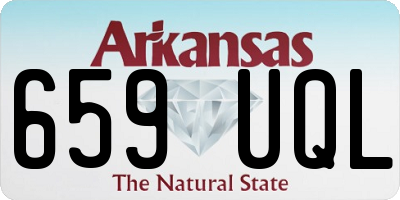 AR license plate 659UQL