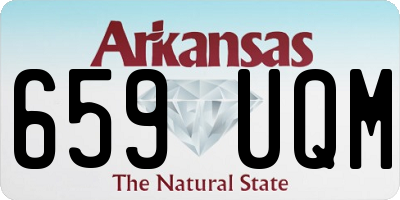 AR license plate 659UQM