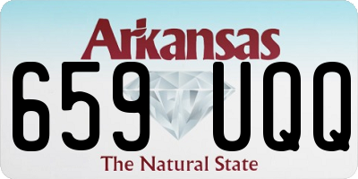 AR license plate 659UQQ