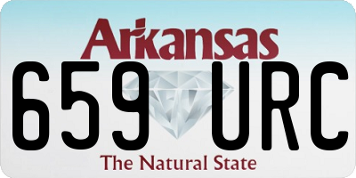 AR license plate 659URC