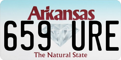 AR license plate 659URE