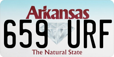 AR license plate 659URF