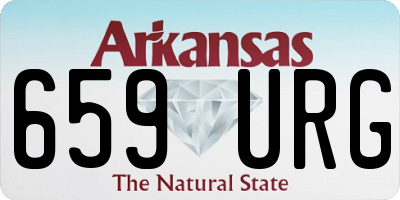 AR license plate 659URG
