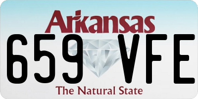 AR license plate 659VFE