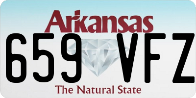 AR license plate 659VFZ