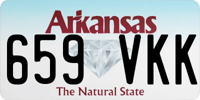 AR license plate 659VKK