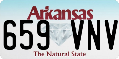 AR license plate 659VNV