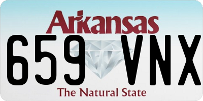 AR license plate 659VNX