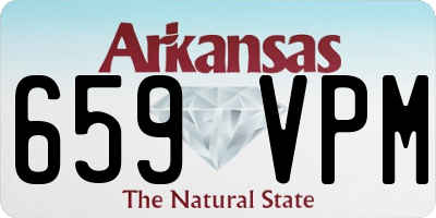 AR license plate 659VPM