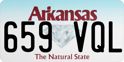 AR license plate 659VQL
