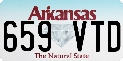 AR license plate 659VTD