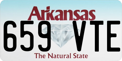 AR license plate 659VTE