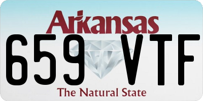 AR license plate 659VTF