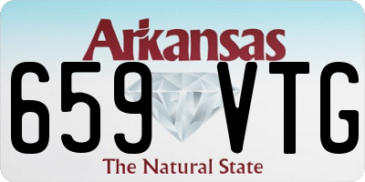 AR license plate 659VTG