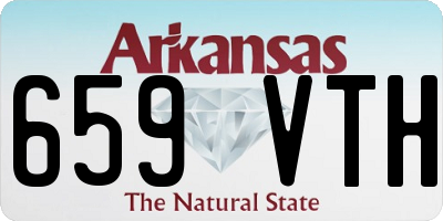 AR license plate 659VTH
