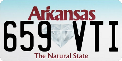 AR license plate 659VTI