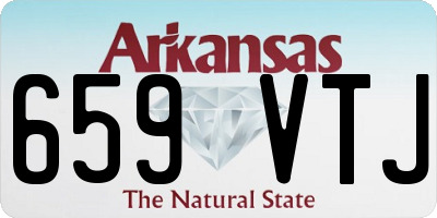 AR license plate 659VTJ