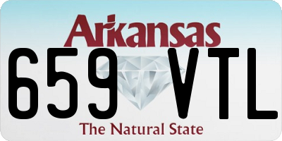AR license plate 659VTL