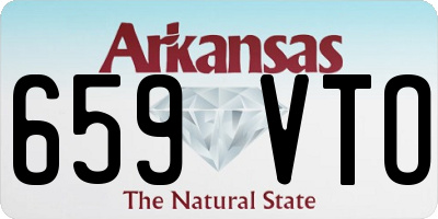 AR license plate 659VTO
