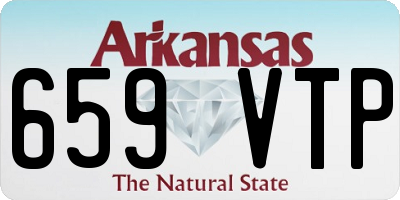 AR license plate 659VTP