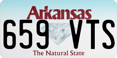 AR license plate 659VTS
