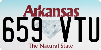 AR license plate 659VTU