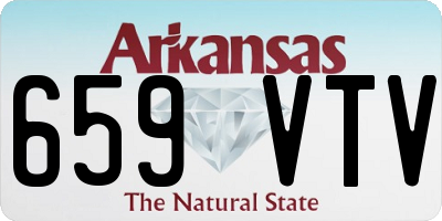 AR license plate 659VTV