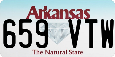 AR license plate 659VTW