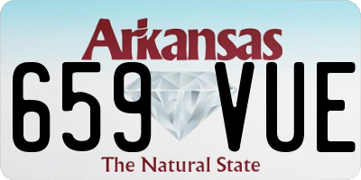 AR license plate 659VUE