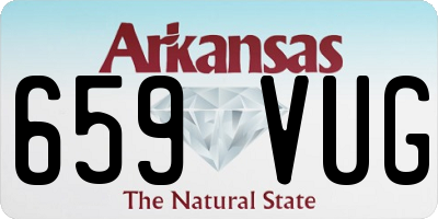 AR license plate 659VUG