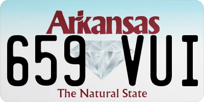AR license plate 659VUI