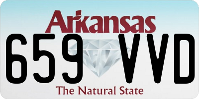 AR license plate 659VVD